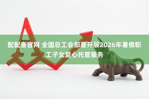 配配查官网 全国总工会部署开展2026年暑假职工子女爱心托管服务